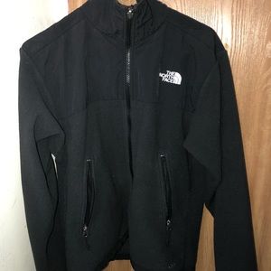 NORTH FACE BLACK CLASSIC DENALI JACKET